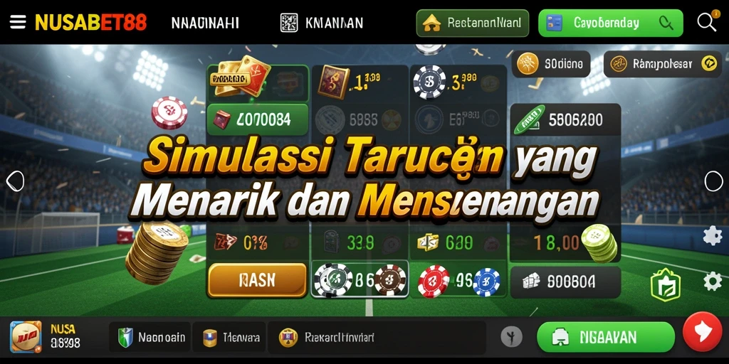 Screenshot gameplay NUSABET88 yang menunjukkan pengalaman taruhan menarik.
