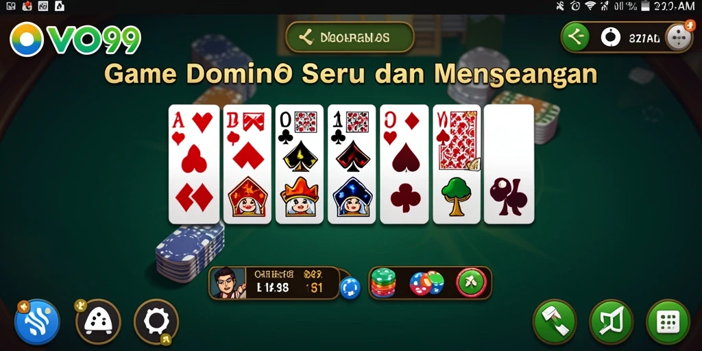Gameplay seru OVO99 dengan grafis menarik dan interaksi sosial.